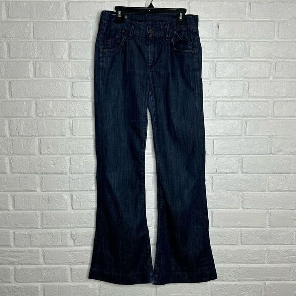 COH Citizens of Humanity Hutton 251 Dark Wash Flare Jeans size 25 - Picture 1 of 9
